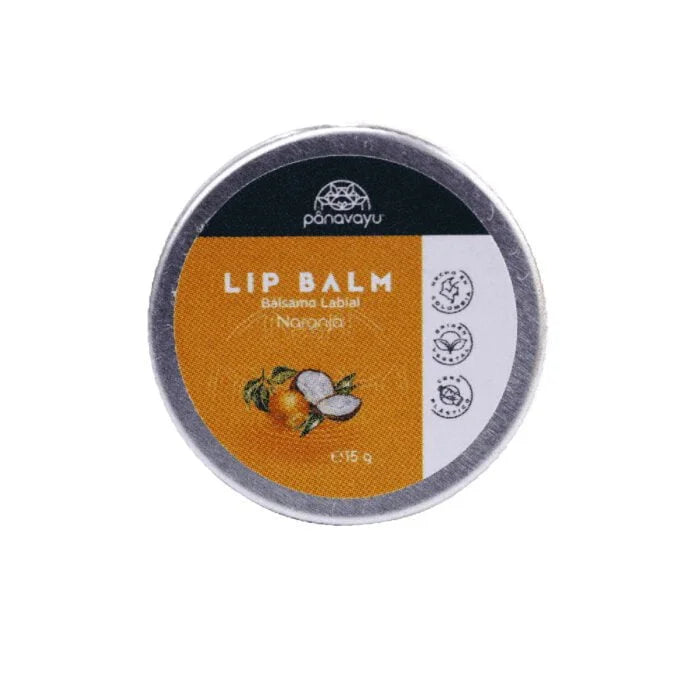 Balsamo labial naranja cosmética orgánica Izana Naturals 3