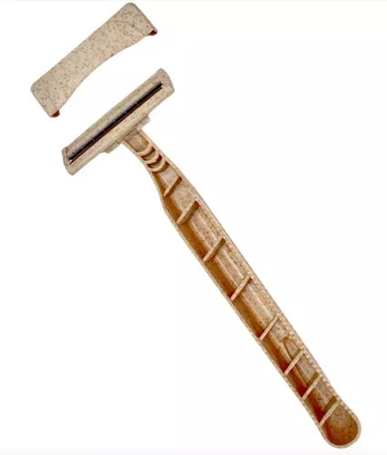 Cuchilla de afeitar compostable y biodegradable amigable con el medio ambiente Izana Naturals