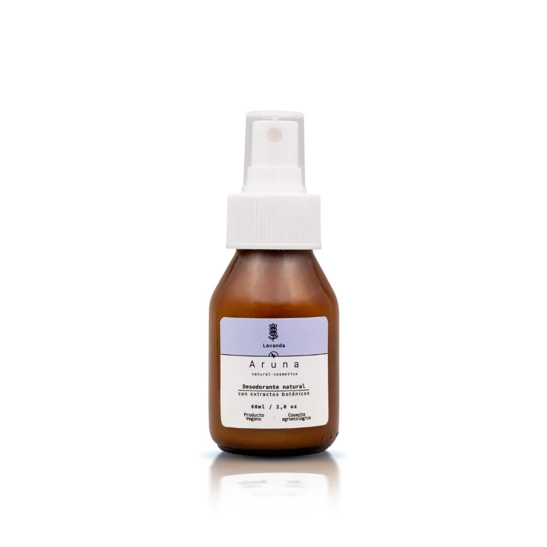 Desodorante de alumbre para mujer lavanda productos ecológicos colombia Izana Naturals