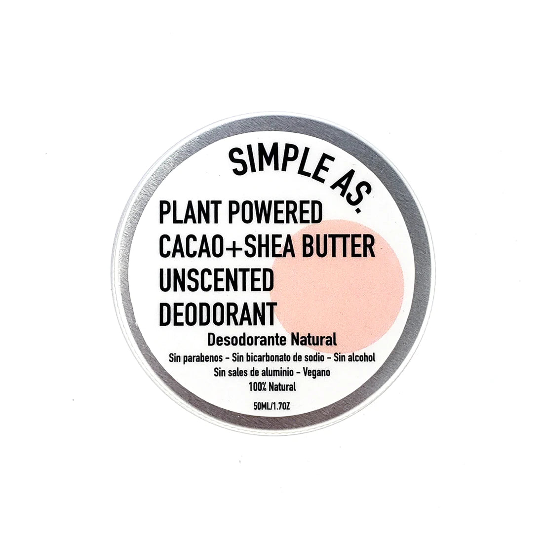 Desodorante natural de cacao+karité productos ecológicos colombia Izana Naturals