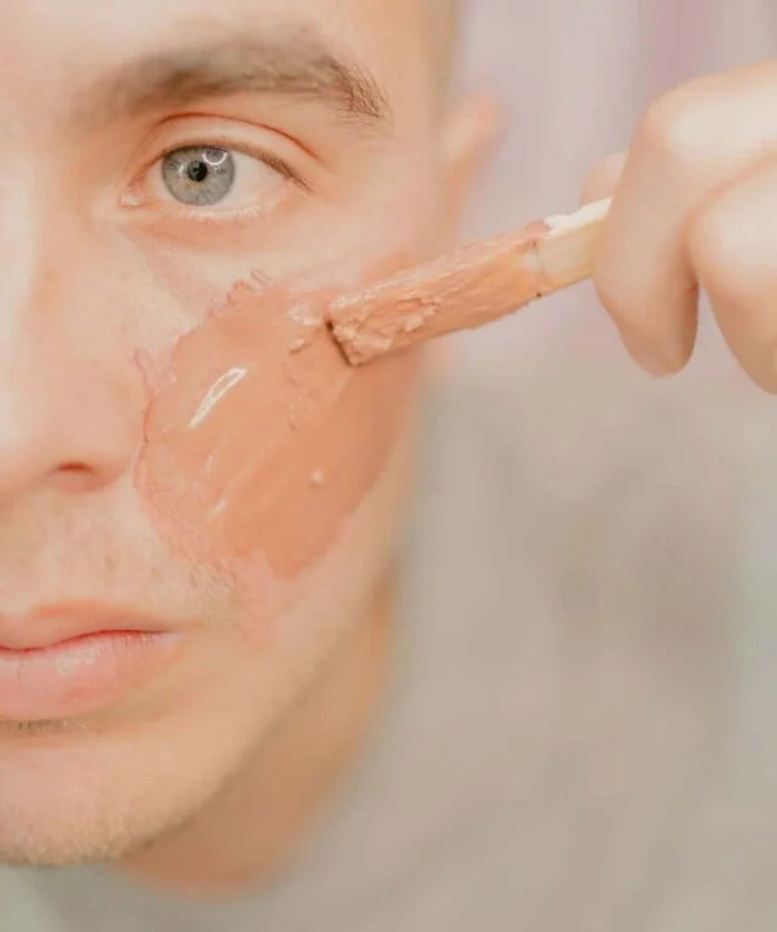 Mascarilla de arcilla roja y rosas Cosmética orgánica Izana Naturals