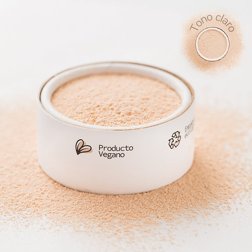 Polvo suelto productos ecológicos colombia Izana Naturals 1
