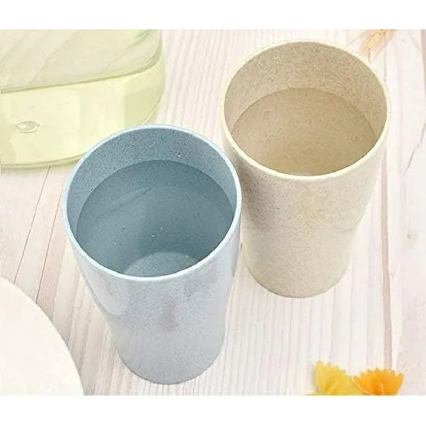Set de Vasos en Fibra de trigo X 4 Productos Ecológicos Bogotá Izana Naturals