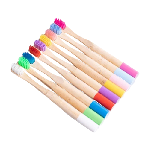 Cepillo de dientes en bambú para niño productos ecológicos colombia Izana Naturals