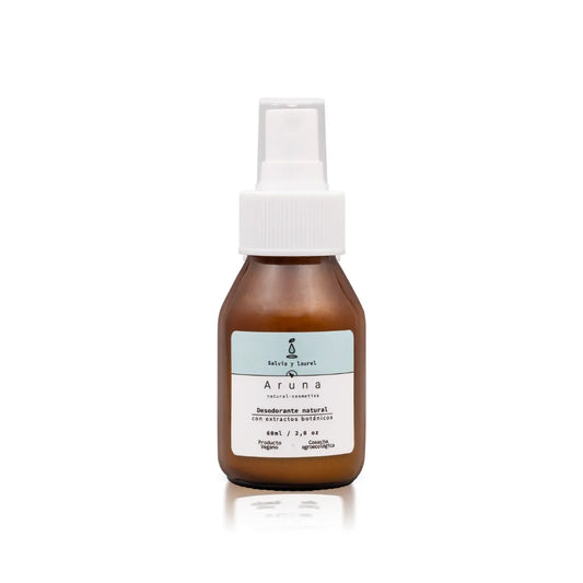 Desodorante de alumbre para hombre salvia y laurel  productos ecolÓgicos colombia Izana Naturals