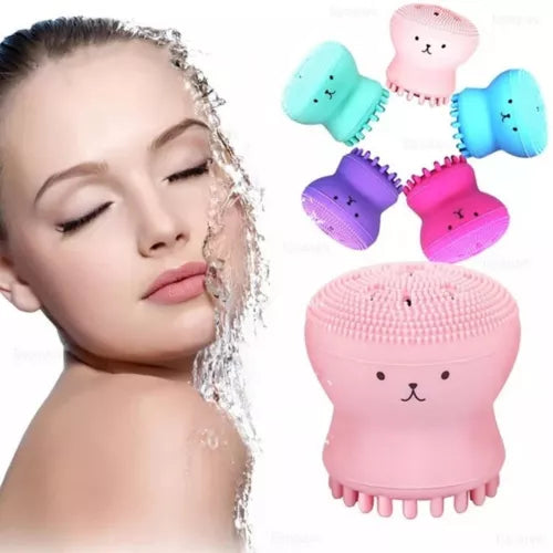 Pulpo - Cepillo Limpieza Facial Silicona