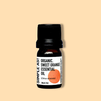 Aceite esencial de Naranja Dulce Orgánica 5 ML