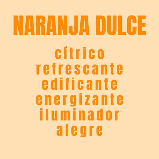 Aceite esencial de Naranja Dulce Orgánica 5 ML