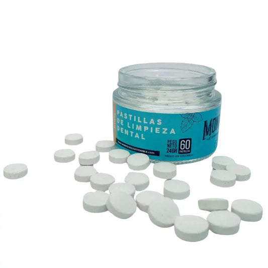 Pastillas Dentales sin Flúor sabor Menta x120